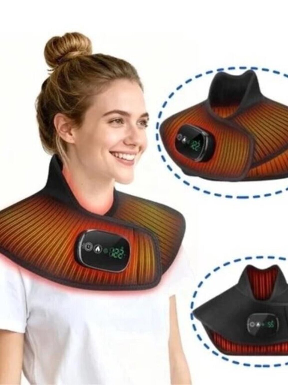 Portable Neck and Shoulder Heating Pad, Cordless